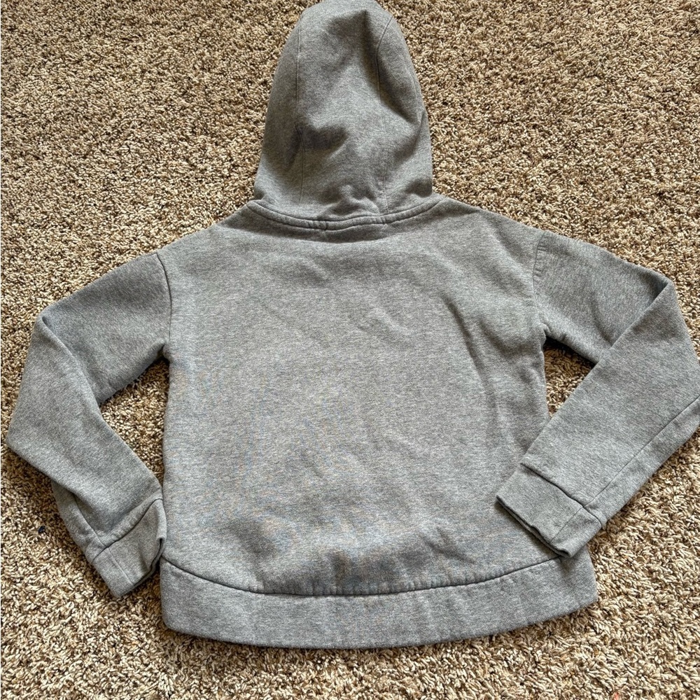 🤍5 for 20$ Nike Girls Gray and Pink Logo Hoodie Size Medium - Picture 6 of 8